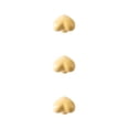 thumbnail image 1 of kurtrusly Cabinet Handle Heart Shape Solid Color Replacement Decorative Home Kitchen Bathroom Drawer Door Pull Knob Accessories Yellow 3Set, 1 of 6