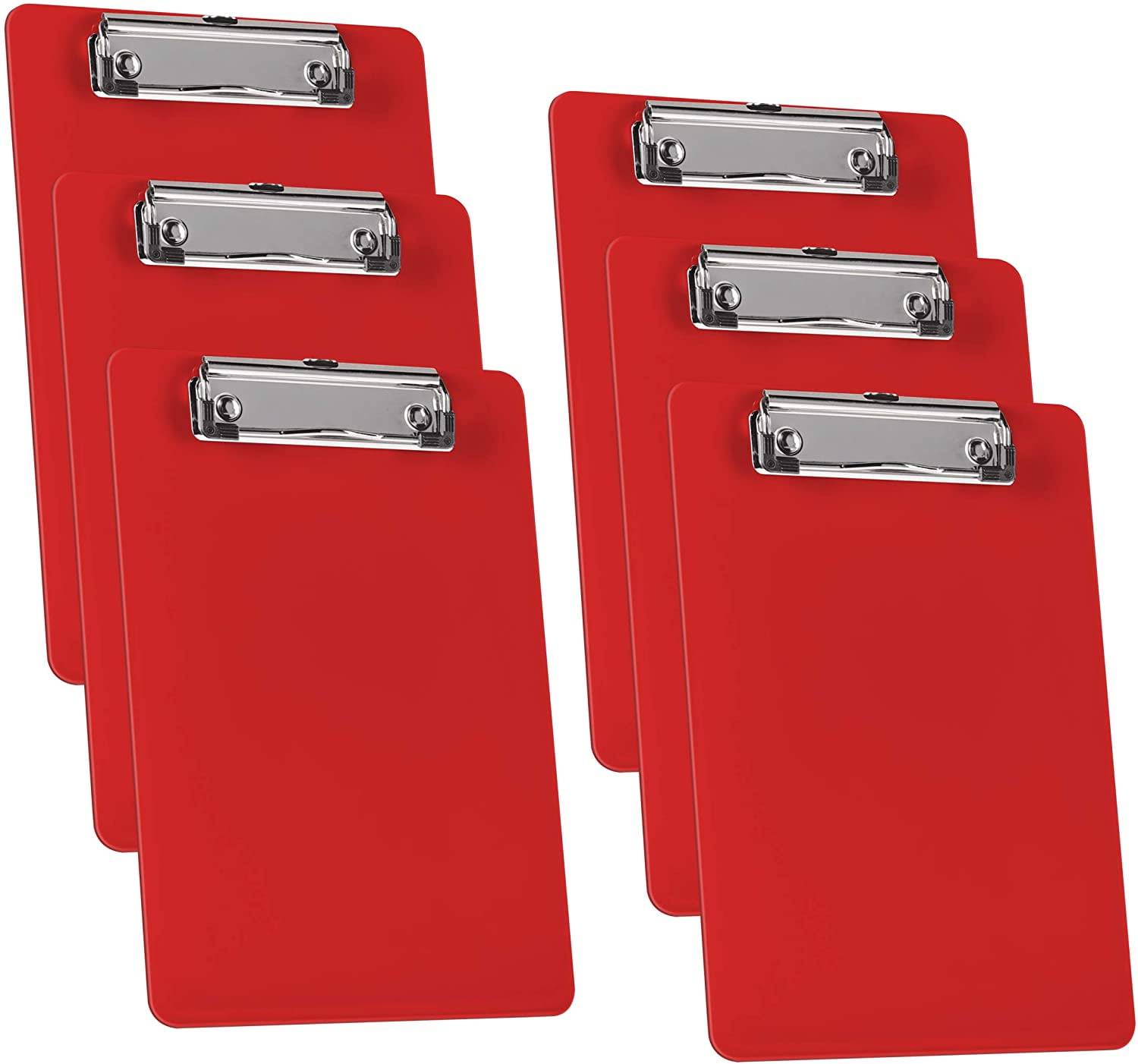 Acrimet Clipboard Memo Size A5 (23,5 cm x 16 cm) Low Profile Clip