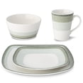 thumbnail image 4 of Noritake Colorscapes Layers Sage 4-Piece Square Place Setting, 4 of 6