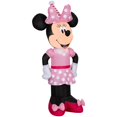 thumbnail image 1 of Decoración inflable iluminada de Minnie Mouse Gemmy de 1,2 m para cumpleaños, 1 of 6