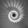 thumbnail image 1 of Una pieza (luz blanca, montaje en superficie 3w) Aplique de pared LED de 3 vatios, aplique de pared de aluminio, luz de baño, aplique de pared moderno, 1 of 5