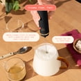 thumbnail image 3 of Beautiful Handheld Rechargeable Milk Frother, Black Sesame by Drew Barrymore, 3 of 8