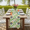 thumbnail image 4 of Table Runners 72 Inches Long Dress Scarves, St. Patrick's Day Farmhouse Kitchen Table Runner, Coffee Tablerunners, Lucky Shamrocks Harp Beer Horseshoes Envelope 18x72 Inch, 4 of 9
