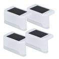 thumbnail image 2 of QTOCIO Solar Outdoor Lights, Solar Lights Outdoor 4 Pack Outdoor Lights For Patio Brown Solar Step Lights LED Water Proof Lighting For Outdoor Stair Patio Yard Fence, 2 of 6