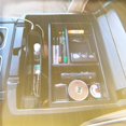 thumbnail image 3 of Compatible with Center Console Organizer Insert ABS Black Materials Tray, Armrest Box Secondary Storage for GMC, 3 of 7