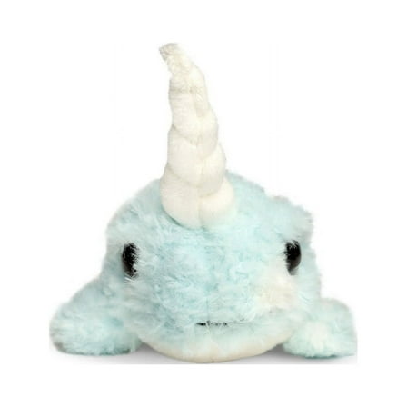 Cute & Cuddly Narwhal 6 Inch Plush | Light Blue