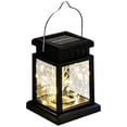 thumbnail image 1 of Solar Candle Lantern Outdoor with 30 LEDs LED Solar Lantern IP44 Waterproof Hanging Lantern Light Auto ON/OFF Solar Landscape Light for Garden Path Yard Patio Driveway Walkway, 1 of 8