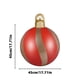 thumbnail image 3 of Bola navideña inflable grande de 60 cm para exteriores, con polvo brillante, de PVC, ideal para fiestas navideñas, bodas y decoración festiva. NCHKUN, 3 of 7