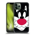 thumbnail image 1 of Head Case Designs Officially Licensed Looney Tunes Full Face Sylvester The Cat Soft Gel Case Compatible with Apple iPhone 11 Pro, 1 of 7