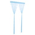 thumbnail image 4 of Mejore la decoración de su dormitorio y sala de estar con elegantes cortinas de poliéster azul para ventanas, 4 of 8
