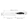 thumbnail image 5 of J.A. Henckels International Forged Synergy 7" Hollow Edge Santoku Knife, 5 of 8