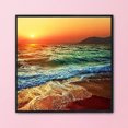 thumbnail image 3 of Tree Beach Landscape 3-Strand 11CT impreso punto de cruz DIY Kits decoración del hogar FLhrweasw  Nuevo, 3 of 9