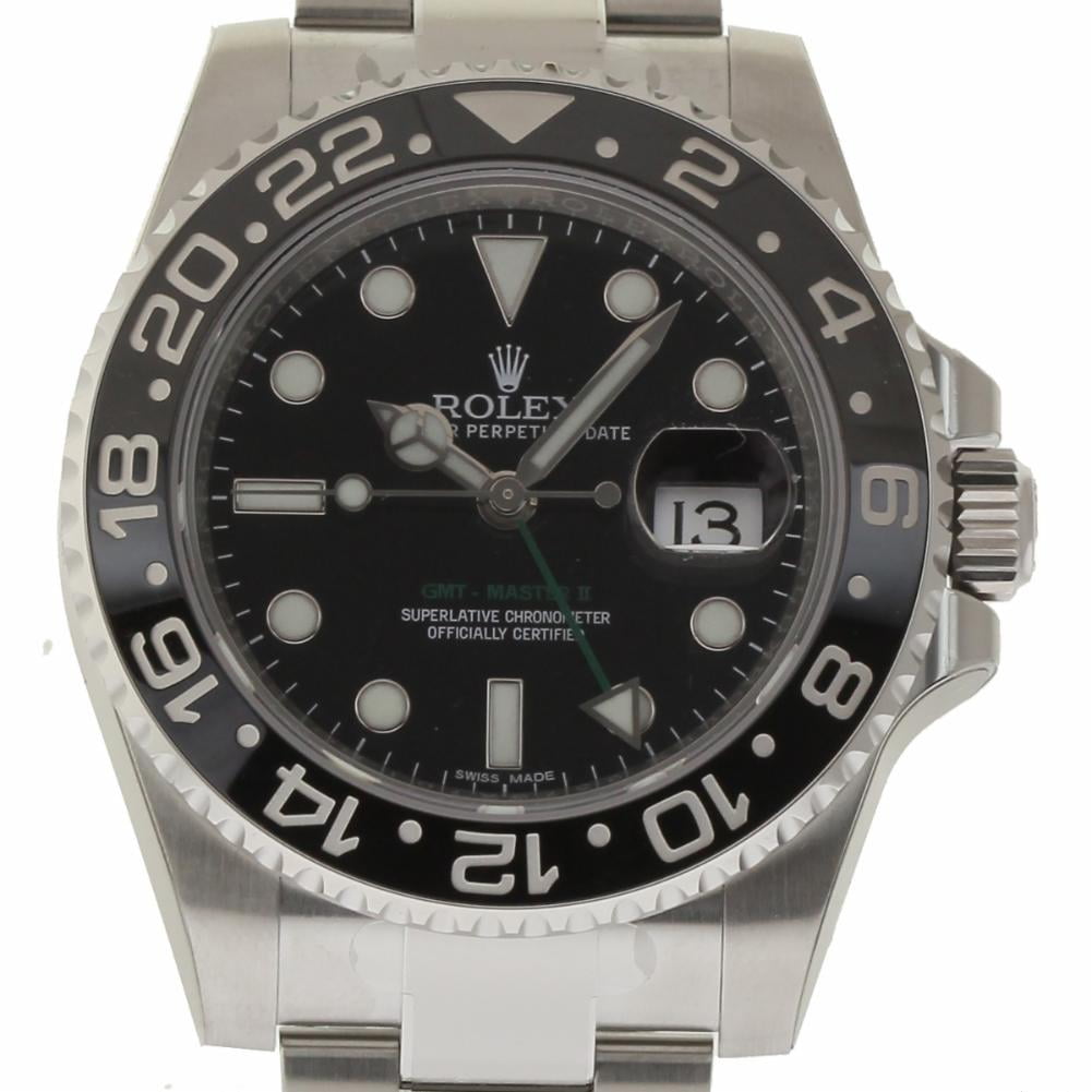 Rolex GMT MASTER II 116710LN 40mm Mens Watch | Rolex | Buy at TrueFacet