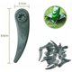 thumbnail image 2 of Pack of 24 replacement blades for Bosch Durablade Art 23-18 LI Art 26-18 LI lawnmowers, green., 2 of 5