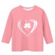 thumbnail image 4 of Blusas y camisas de manga larga y cuello redondo para niños con estampado del Día de San Patricio, manga 3/4/cuello redondo tres cuartos, parte inferior y superior para niños, parte superior de poliés, 4 of 4