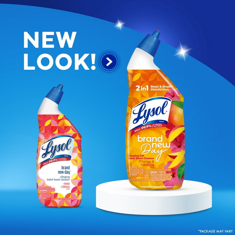 Lysol® Toilet Bowl Cleaner Gel, for Cleaning and Disinfecting