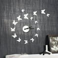 thumbnail image 2 of Modern Home Horloge Murale 3D Auto-Adhésive - Mariposa, 2 of 2