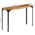 thumbnail image 6 of vidaXL Console Table Entryway Table Narrow Side Table Solid Wood Reclaimed, 6 of 26