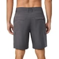 thumbnail image 2 of Little Donkey Andy Men's Quick Dry Shorts 11 Inch Inseam Bermuda with 6 Pockets for Hiking City Grey L, 2 of 9