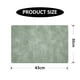 thumbnail image 2 of Juego de 3 manteles individuales lavables, manteles individuales bicolor fabricados en piel sintética, resistentes al calor y antideslizantes, largo 43 cm * ancho 30 cm, verde., 2 of 5