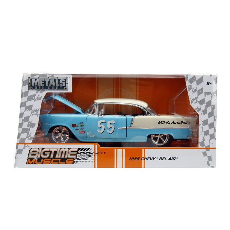 Jada Toys 1955 Chevy Bel Air 1:24 Scale Die Cast Vehicle - Walmart.com
