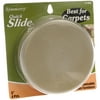 5" Round Glue-Free Reusable Carpet Sliders, 4 Pcs