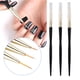 thumbnail image 3 of Herramienta De Manicura, Pluma De Arte De Uñas Fuerte Y Resistente, Tienda De Salón De Belleza Fácil De Operar Para Tienda De Manicura En Casa ANGGREK Manicure Painting Pen, 3 of 8