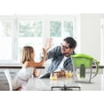 thumbnail image 3 of Drinkpod Premium Alkaline Filtered Water Pitcher . Includes 3 Bonus Filters. 2.5L Pure Healthy Water Ionizer, Clean & Toxin-Free Mineralized Alkaline Water In Minutes, Lime Green, 3 of 11