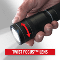 thumbnail image 4 of COAST G34 370 Lumen Twist Focusing Handheld LED Flashlight, 2 x AA Batteries Included, 5.6 oz., 4 of 13