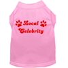 Pet Dog Cat Shirt Screen Printed, "Local Celebrity"
