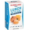 BUMBLE BEE Lunch on The Run Kit, Tuna Salad, Good Source of Protein, 8.2 Ounce (Pack of 4)