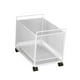thumbnail image 4 of Cesta para la colada con ruedas para la entrada Blanco, 4 of 9