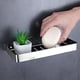 thumbnail image 3 of Jaboneras de baño de pared, estante de adhesivo, estuche de para jabón, soporte de esponja para fregadero de cocina para fregadero, - plata Sunnimix Platos de jabón de baño, 3 of 8