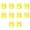 Yellow, variant on 10Pieces Screwdriver Magnetizer Compact Portable Demagnetizer for Easy Use In Home Repairs and Electronic Maintenance