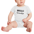 thumbnail image 2 of Hello Grandpa Cute Newborn Clothes For Boy Girl Unisex, 2 of 5