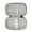 Inner gray, variant on AOOOWER SSD Protector Case with Mesh Pocket Travel Pouch Case Storage Bag for SDSSDE60-500G Scratchproof Pouch(Bag ONLY)