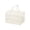 White, variant on Kiplyki Wholesale Outdoor Picnic Basket Supermarket Shopping Basket Spring Outing Vegetable Basket Portable Carry Basket Vegetable And Fruit Basket Folding Storage Basket
