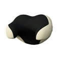 thumbnail image 1 of Car U Shaped Pillpw Headrest Memory Foam Cushion Neck Rest Pillow for Automobiles Apricot Black, 1 of 5