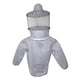 thumbnail image 3 of Chaqueta de apicultura Suministros para apicultura Cómodo al aire libre con velo de esgrima Gris, 3 of 8