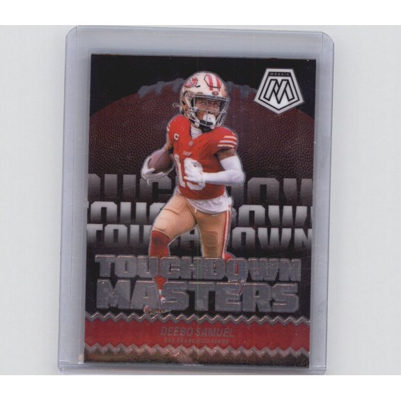 Collectible 2024 Panini Mosaic Touchdown Masters Deebo Samuel TM-DSL San Francisco 49ers Football Card San Francisco 49ers NFL Football Trading Card