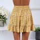 thumbnail image 5 of Faldas Para Mujer Casual Vintage Cintura Alta Estampado Floral Playa Falda Corta Con Volantes Odeerbi  ODB124841, 5 of 8