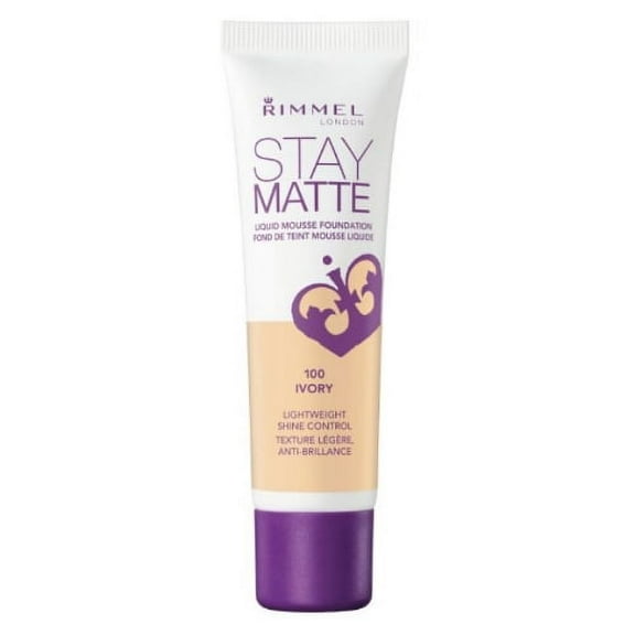 (6 Pack) RIMMEL LONDON Stay Matte Liquid Mousse Foundation - Ivory