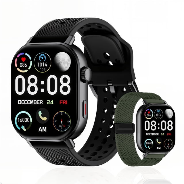 Smartwatch moutarlier AMOLED con GPS de 2,06" resistente al agua hasta 50 m