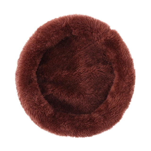 Wdftyju Animal Pet Hamster House Bed Lavable Winter Warm Soft Mat (Marrón oscuro) (L) Wdftyju 1se8lp7pe4ur4dj7D10