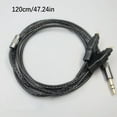 thumbnail image 2 of KLYNE - 3.5Mm Earphone Audio Cable For Sennheiser Hd414 Hd430 Hd650 Hd600 Hd580 Hd545, 2 of 6