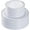 Silver, variant on 100PCS Gold Plastic Plate, Disposable Party Plates with 50 Dinner Plates and 50 Dessert Plates, Plastic Plate for Parties, Wedding and Birthday