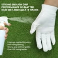 thumbnail image 5 of FINGER TEN Men's Golf Gloves for Right Left Handed Golfer Rain Grip Value 2 Pack, Golf Glove for Left or Right Hand Hot Wet Weather No Sweat Black Gray White Blue, 5 of 8