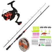 Hard Tone Fishing Table Rod with Rotating Rod Tip Design for River Pond Fishing Using