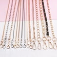 thumbnail image 1 of Cadena de metal para bolso, funda para teléfono, bandolera para niñas, cordón con cierre de langosta, 110 cm, cadena dorada, correa para el hombro, 1 of 5