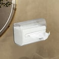 thumbnail image 6 of Fufafayo under $5 Wall Mounted Clear Tissue Box Holder, Plastic Facial Napkin Box for Bathroom, Kitchen, Bedroom, 6 of 9